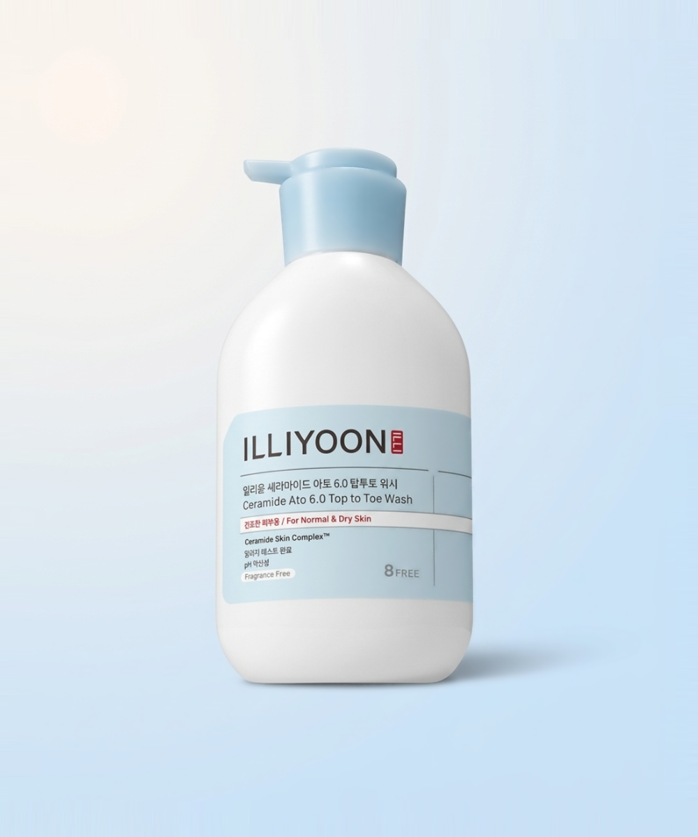 piyonna Illiyoon Ceramide Ato 6.0 Top to Toe Wash 1000ml Cheveux & Soins corps Soin du corps Gel douche