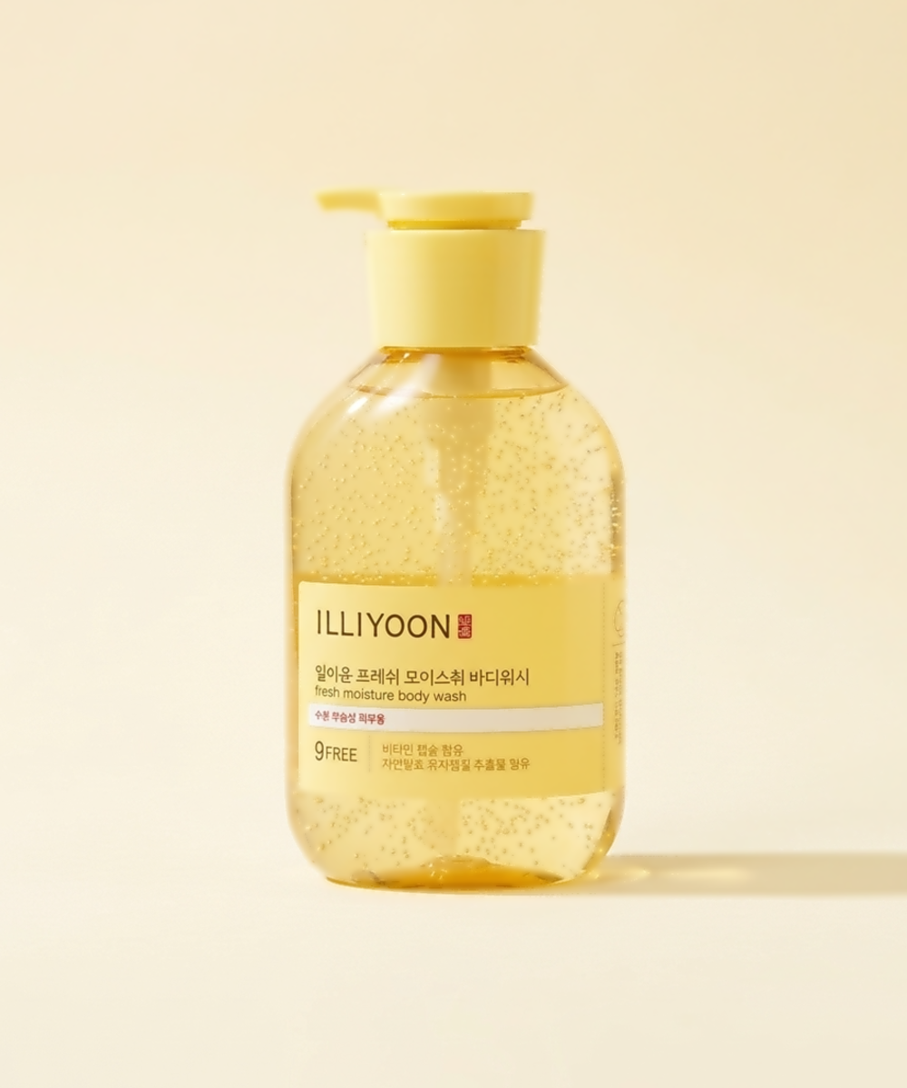 piyonna Illiyoon Fresh Moisture Body Wash 500ml Cheveux & Soins corps Soin du corps Gel douche