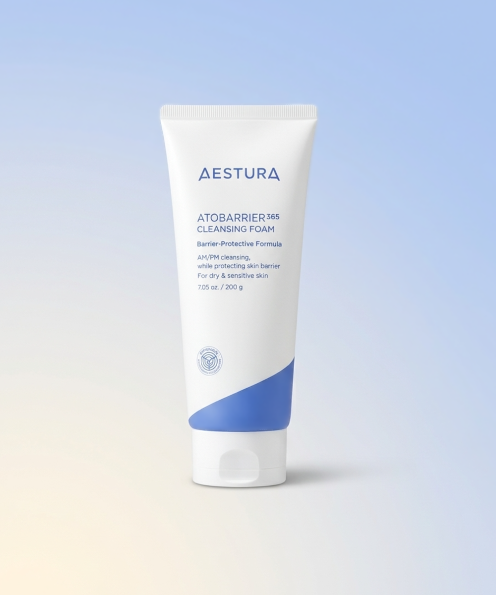 piyonna Aestura Atobarrier 365 Cleansing Foam 200g Soins visage Démaquillage Mousse nettoyante