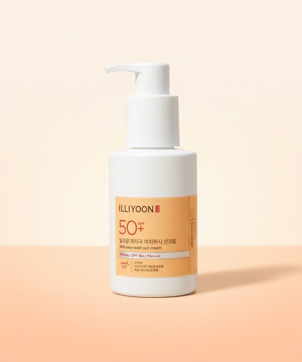 piyonna Illiyoon Mild Easy Wash Sun Cream 150ml Solaire Crème solaire