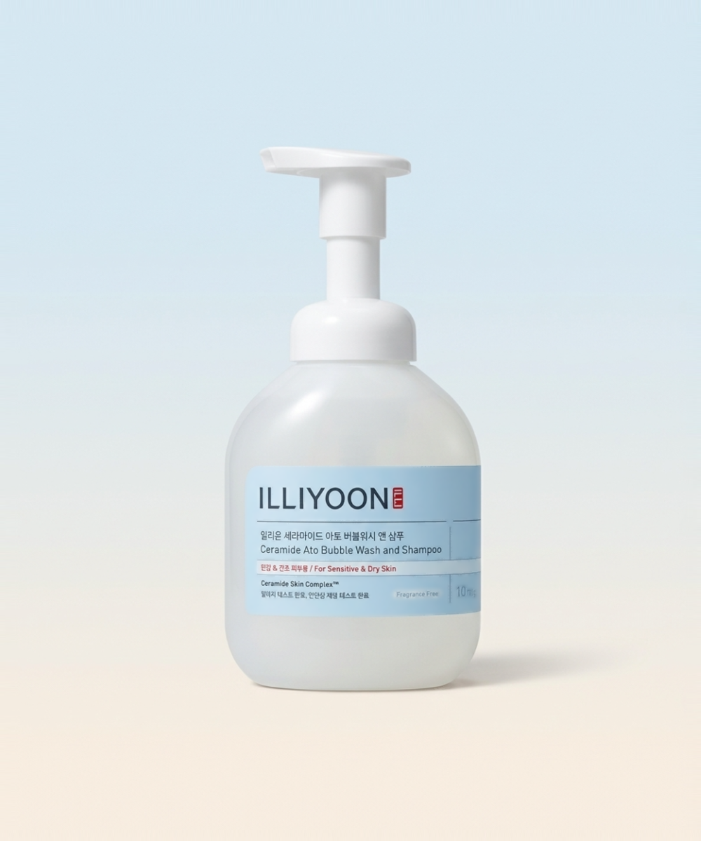piyonna Illiyoon Ceramide Ato Bubble Wash 400ml Cheveux & Soins corps Soin du corps Gel douche