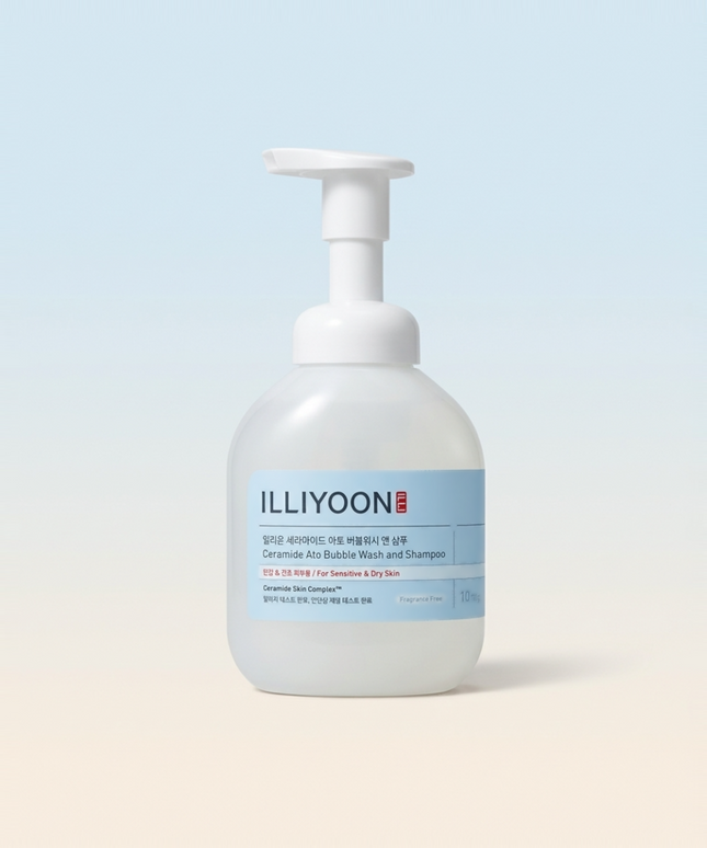 piyonna Illiyoon Ceramide Ato Bubble Wash 400ml Hair & Body Care Body Care Body Wash