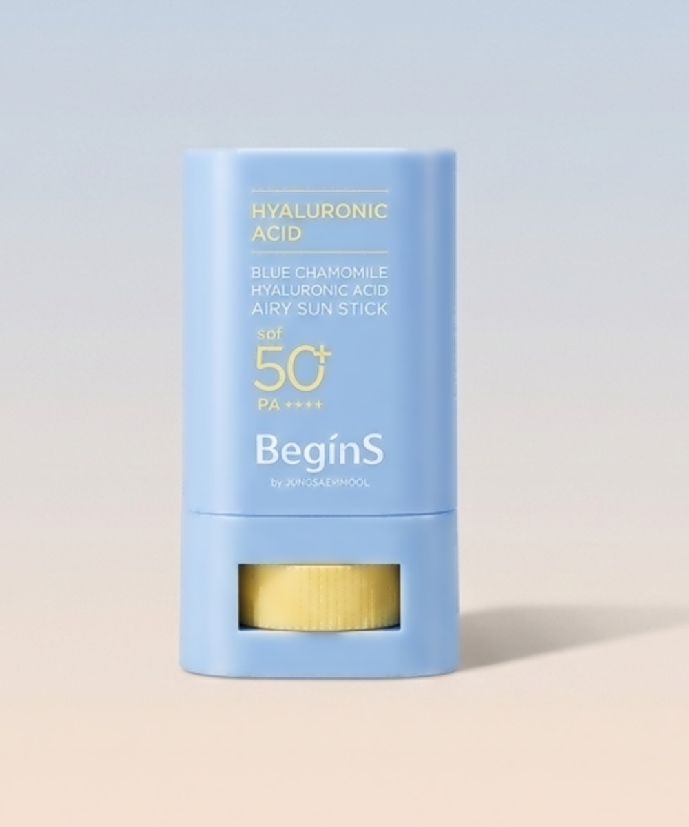 piyonna BegisS BY JUNG SAEM MOOL Blue Chamomile Hyaluronic Acid Airy Sun Stick 15g Sun Care Sun Stick