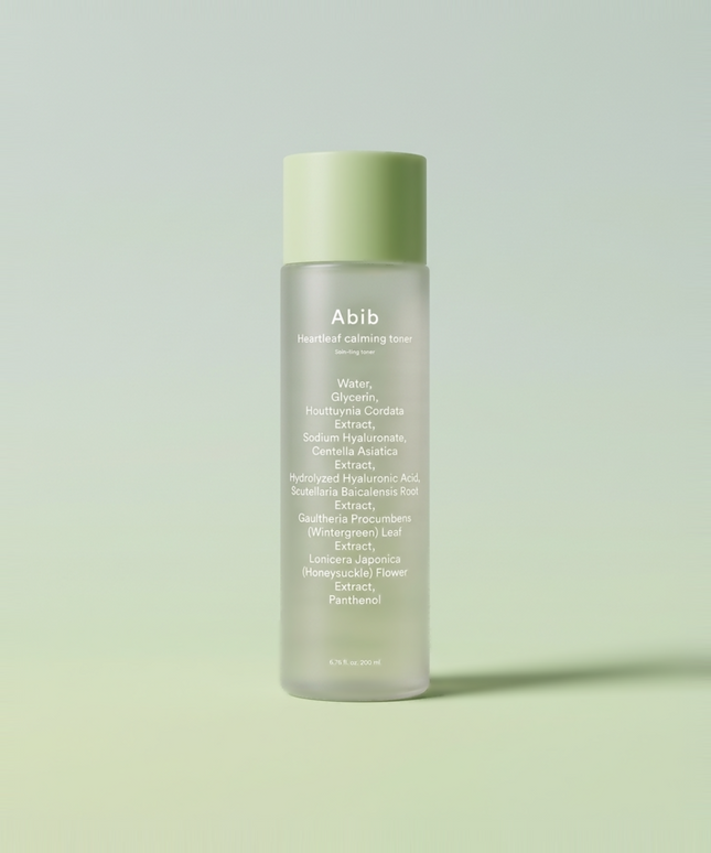 piyonna Abib Heartleaf Calming Toner Skin Booster 200ml Face Care Toner Liquid Toner