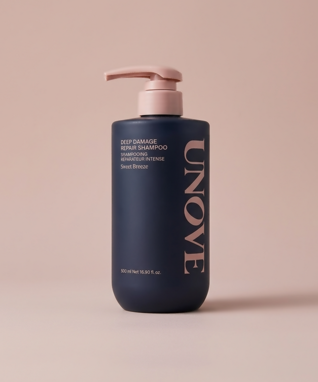 piyonna UNOVE Deep Damage Repair Shampoo 500ml Cheveux & Soins corps Soin cheveux Shampooing