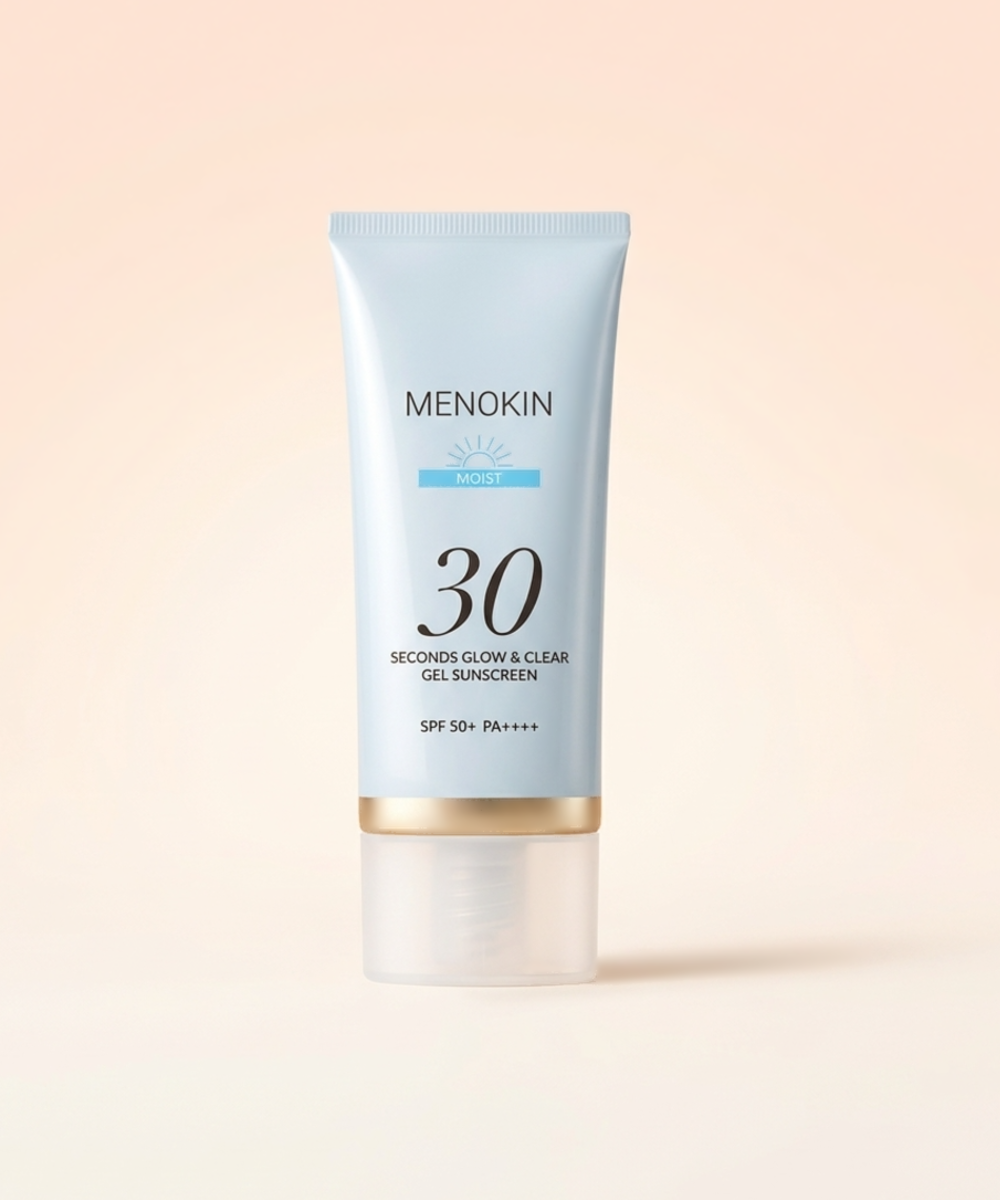 piyonna MENOKIN 30 Seconds Glow & Clear Gel Sun Cream 50ml Sun Care Sun Lotion