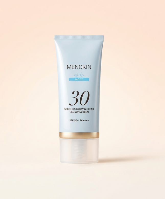 piyonna MENOKIN 30 Seconds Glow & Clear Gel Sun Cream 50ml Sun Care Sun Lotion