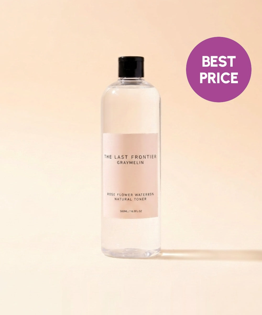 piyonna Rose Flower Water 85 Natural Toner 500ml Soins visage Toner Lotion tonique