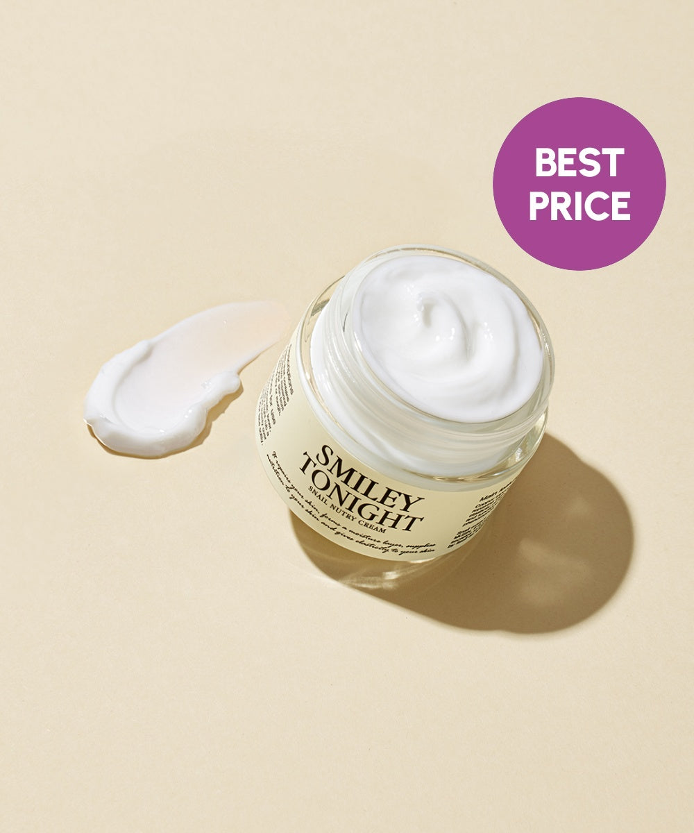 piyonna Smiley Tonight Snail Nutri Cream 50g Soins visage Crème