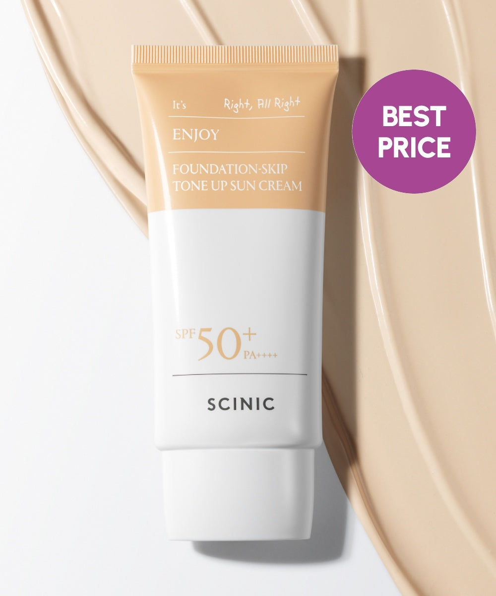 piyonna Scinic Enjoy Fade Skip Tone-Up Sun Cream 50g SPF50+PA++++ Sun Care Sun Lotion