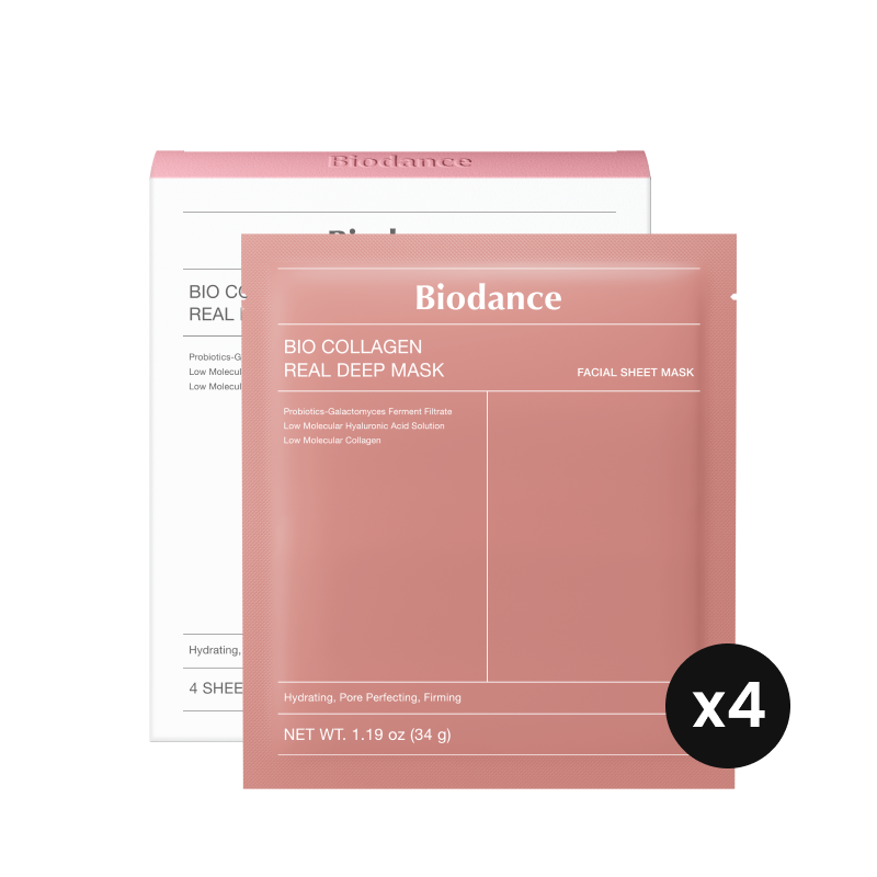 piyonna BIODANCE Real Deep Mask 4ea Masque Masque visage
