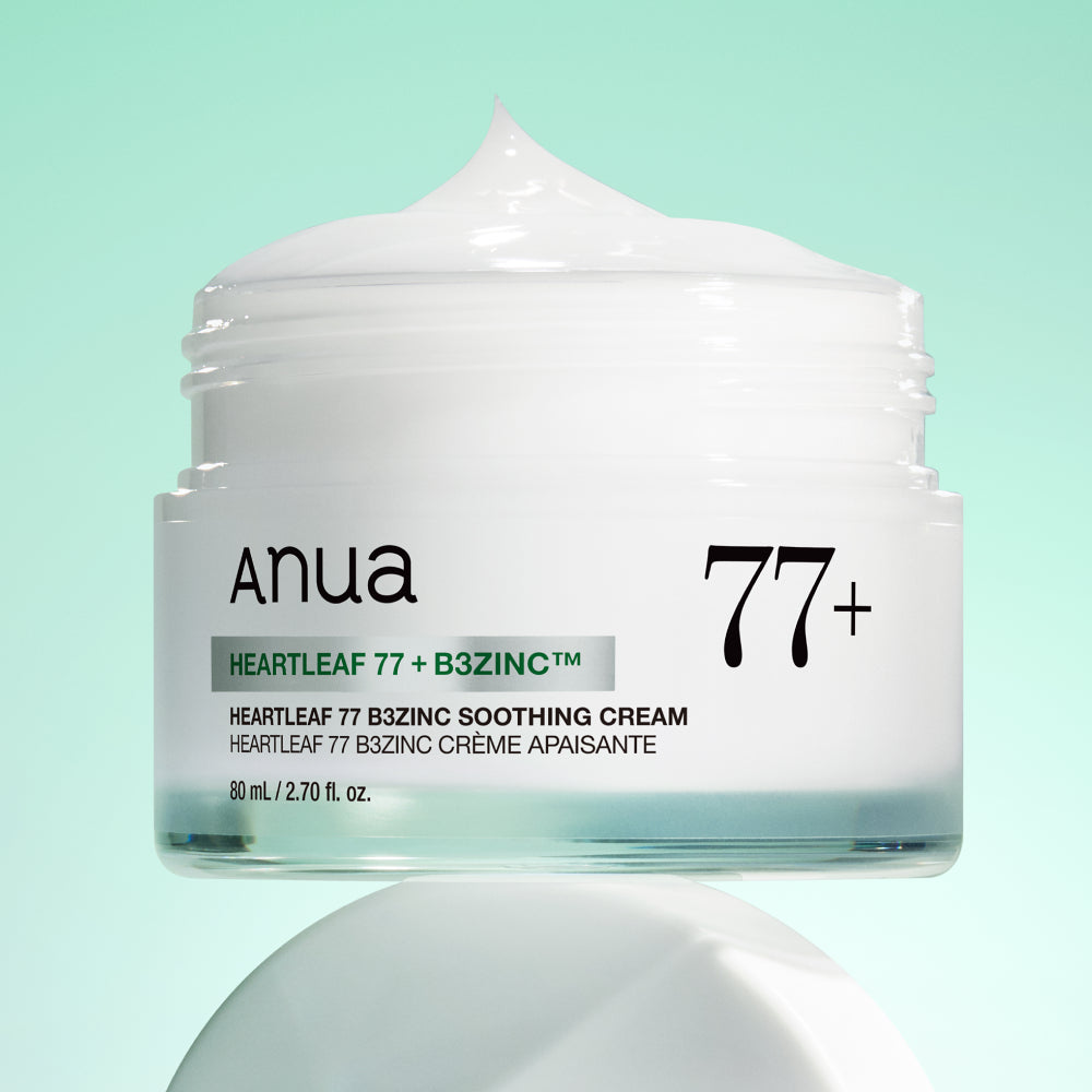 piyonna Anua Heartleaf 77 B3ZINC Soothing Cream 80ml Soins visage Crème