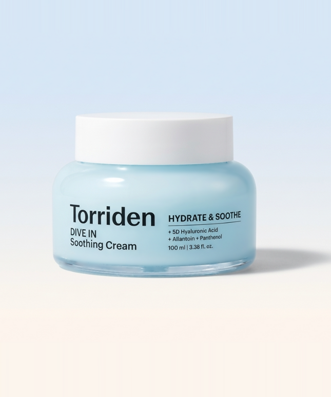 piyonna Torriden DIVE IN Low Molecular Hyaluronic Acid Soothing Cream 100ml Face Care Cream
