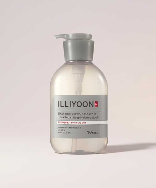 piyonna Illiyoon Ultra Repair Deep Moisture Wash 500ml Hair & Body Care Body Care Body Wash