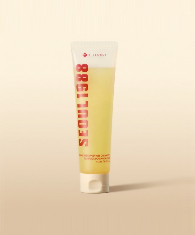 piyonna SEOUL 1988 DAILY GEL CLEANSER: Retinal Liposome + Pear (150ml) Soins visage Démaquillage Mousse nettoyante