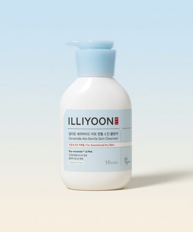 piyonna ILLIYOON Ceramide Ato 5.0 Gentle Skin Cleanser 400ml Soins visage Toner Lotion tonique