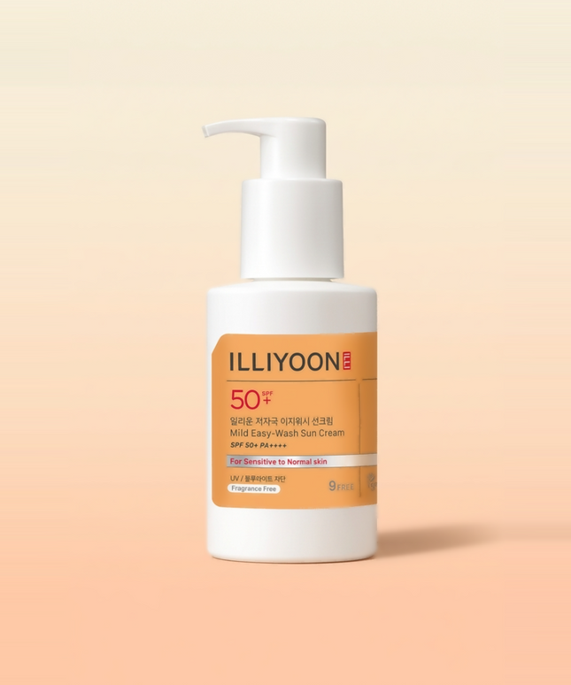 piyonna ILLIYOON Mild Easy Wash Sun Cream 150ml Sun Care Sun Lotion
