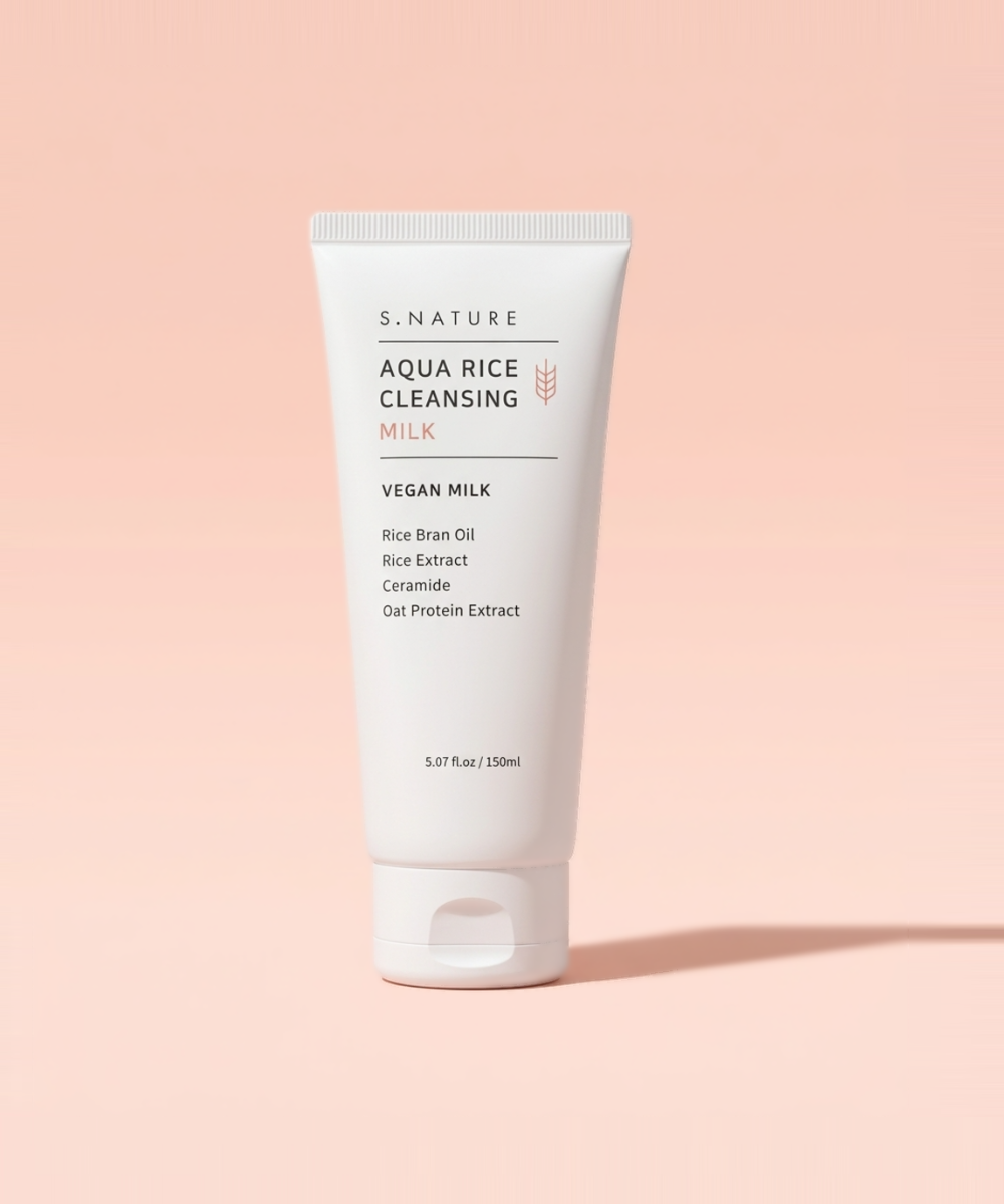piyonna S.Nature Aqua Rice Cleansing Milk 150ml Soins visage Démaquillage Lait nettoyant