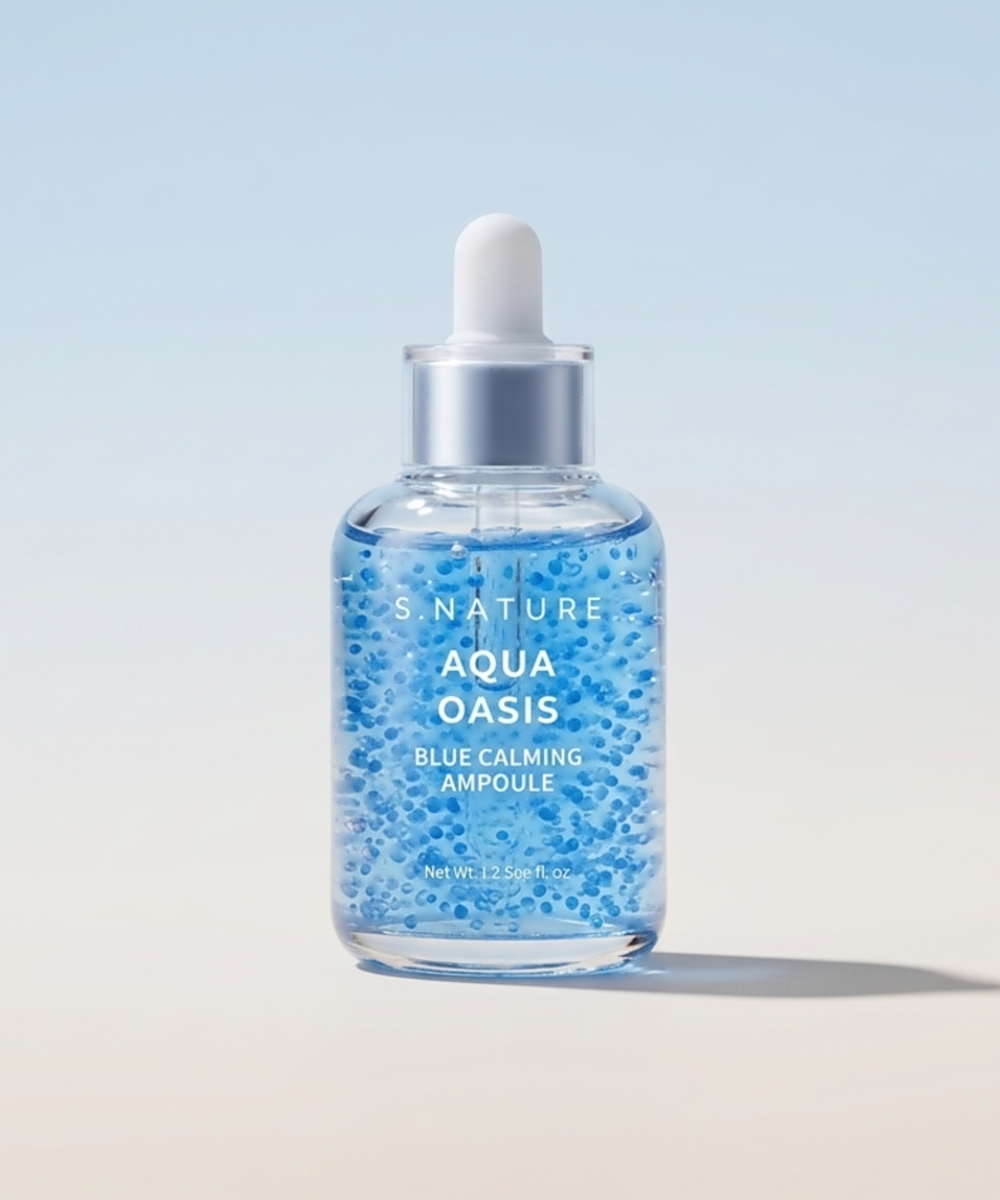 piyonna S.Nature Aqua Oasis Blue Calming Ampoule 50g Soins visage Sérum