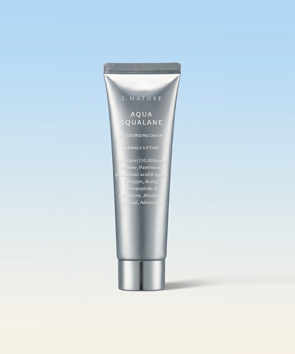 piyonna S.Nature Aqua Squalane Hydrating Cream 80ml (+Sun Cream 8ml) Soins visage Crème