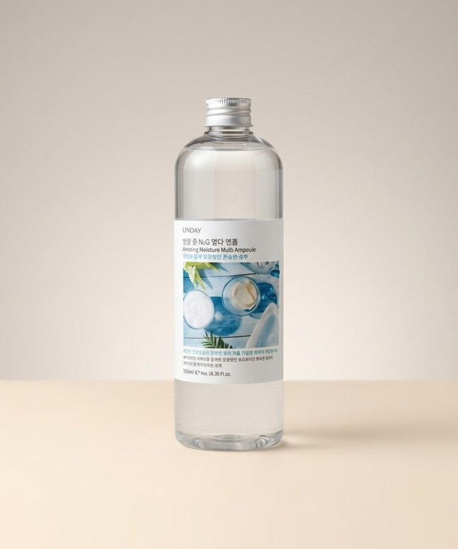 piyonna Jumbo Ampoule Toner 500ml 3 Types Face Care Serum