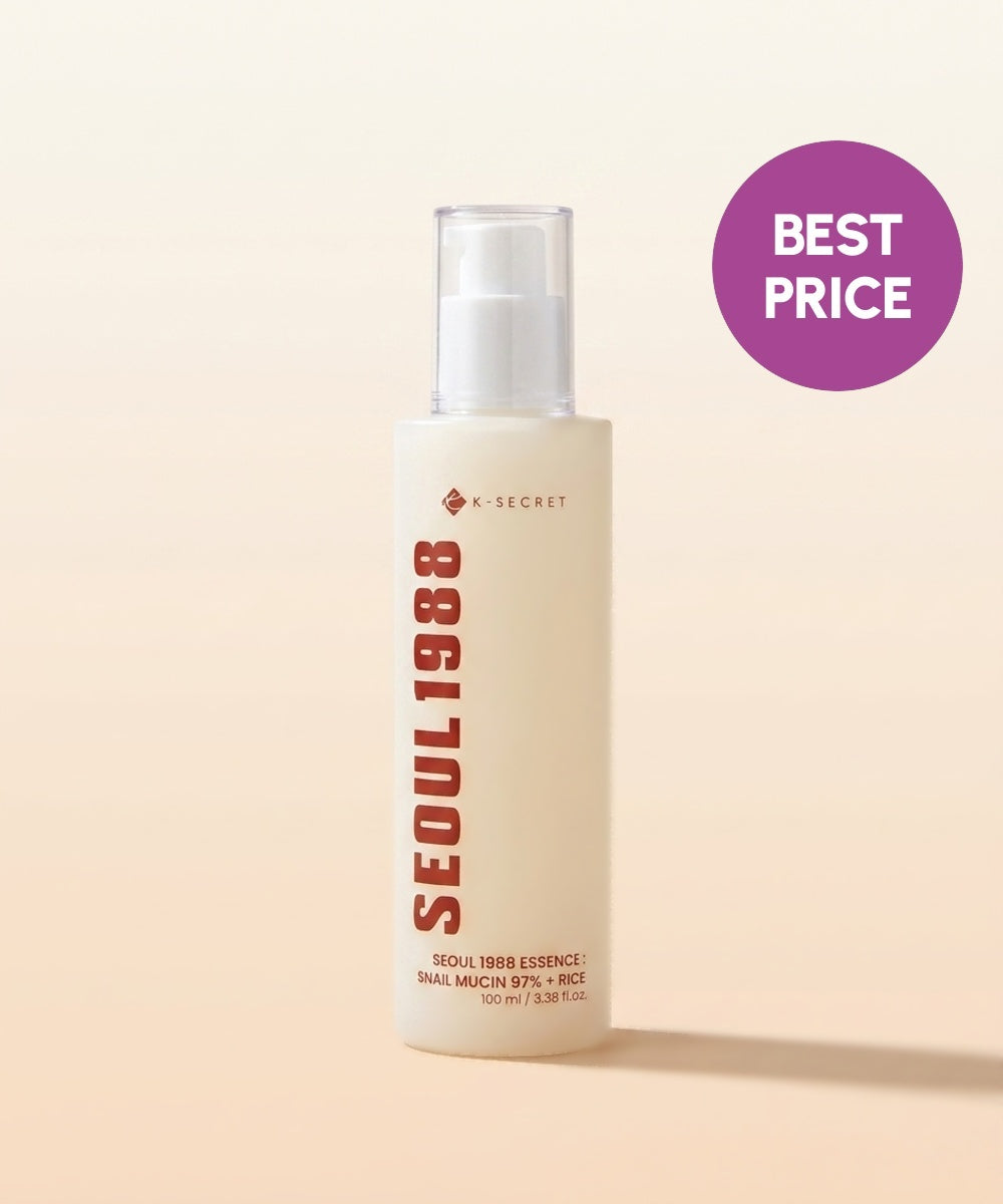 piyonna SEOUL 1988 Essence : Snail Mucin 97% + Rice Face Care Serum