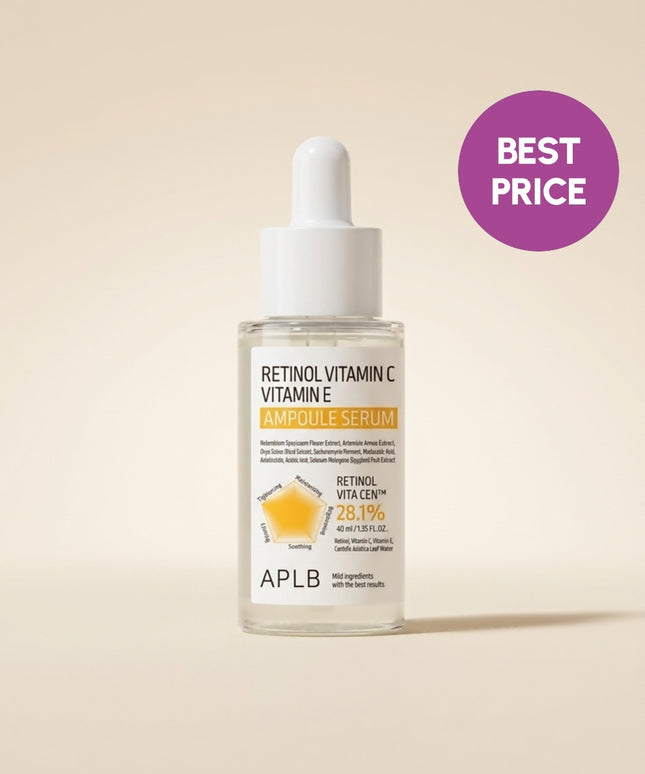 piyonna Retinol Vitamin C Vitamin E Ampoule Serum Soins visage Sérum