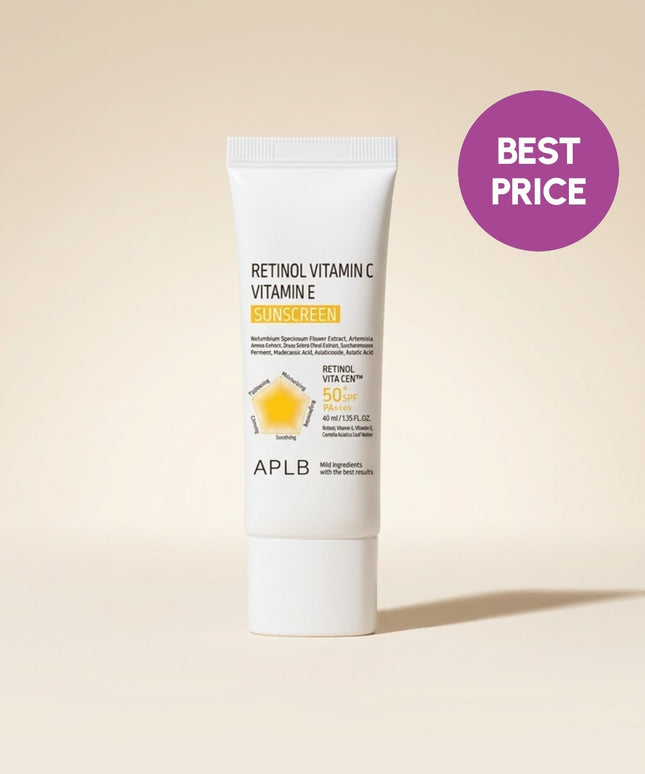 piyonna Retinol Vitamin C Vitamin E Sunscreen Solaire Crème solaire