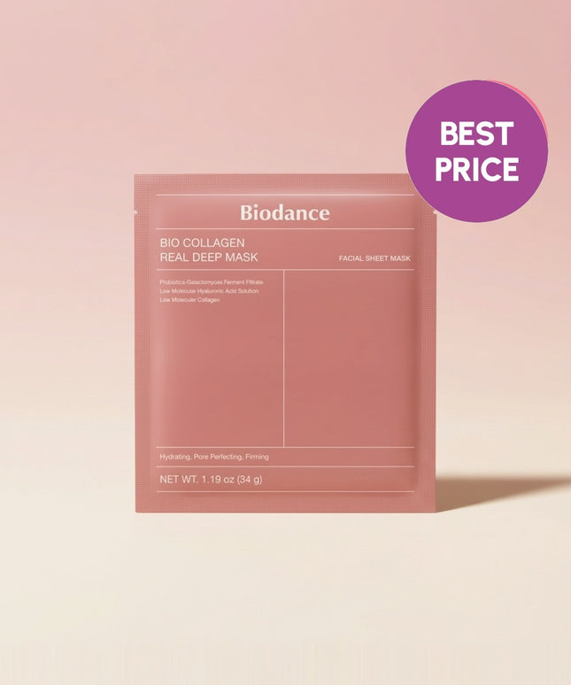 piyonna BIODANCE Real Deep Mask 4ea Face Mask Sheet Mask