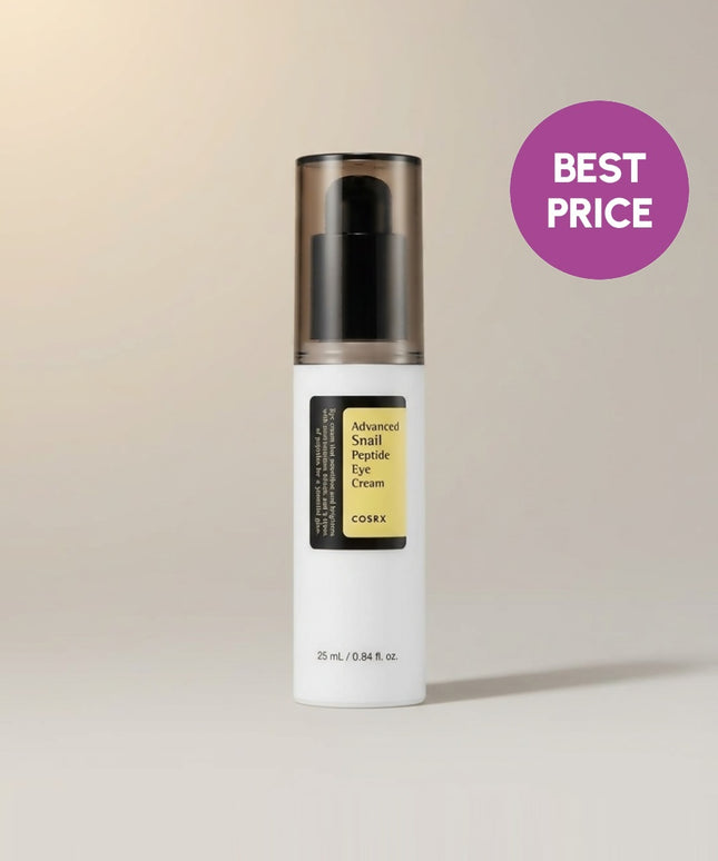 piyonna COSRX Advanced Snail Peptide Eye Cream 25ml Soins visage Soin des yeux