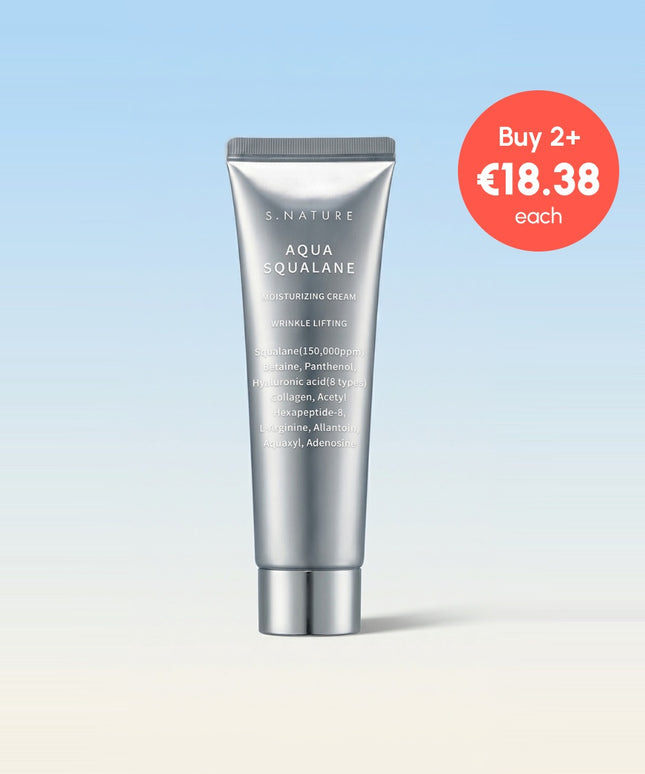 piyonna S.Nature Aqua Squalane Hydrating Cream 80ml (+Sun Cream 8ml) Soins visage Crème