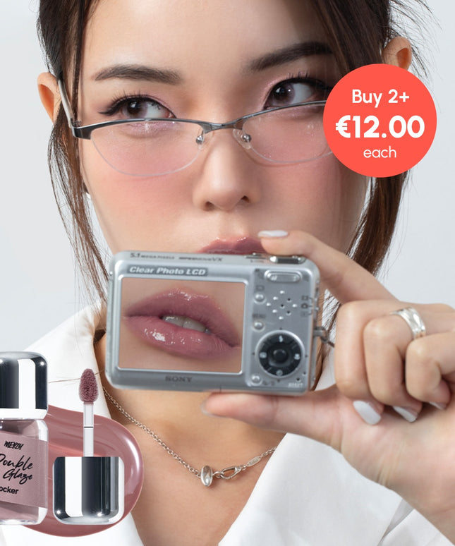 piyonna NEW Double Glaze Lacquer (10 colors) Maquillage Lèvres Gloss