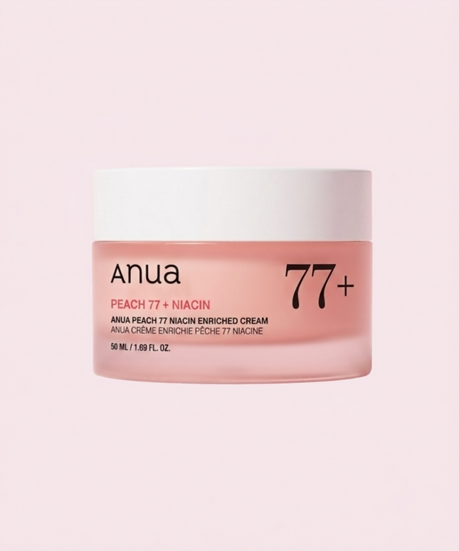 piyonna Anua Peach 77 Niacin Enriched Cream 50ml Face Care Cream