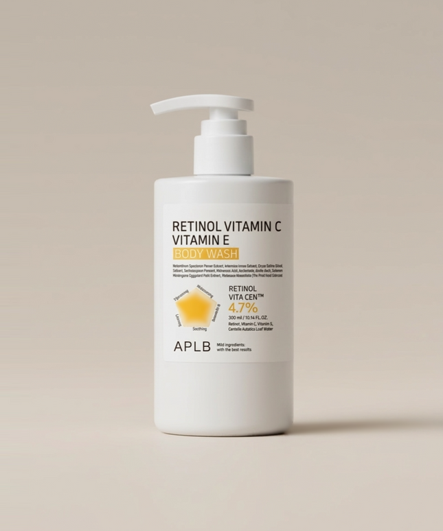 piyonna Retinol Vitamin C Vitamin E Body Wash Cheveux & Soins corps Soin du corps Gel douche