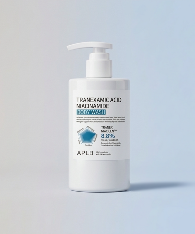 piyonna Tranexamic Acid Niacinamide Body Wash Cheveux & Soins corps Soin du corps Gel douche