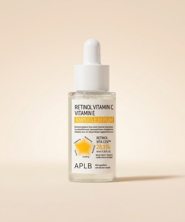piyonna Retinol Vitamin C Vitamin E Ampoule Serum Soins visage Sérum