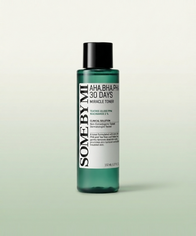piyonna SOMEBYMI AHA BHA PHA 30 Days Miracle Toner 150ml Soins visage Toner Lotion tonique