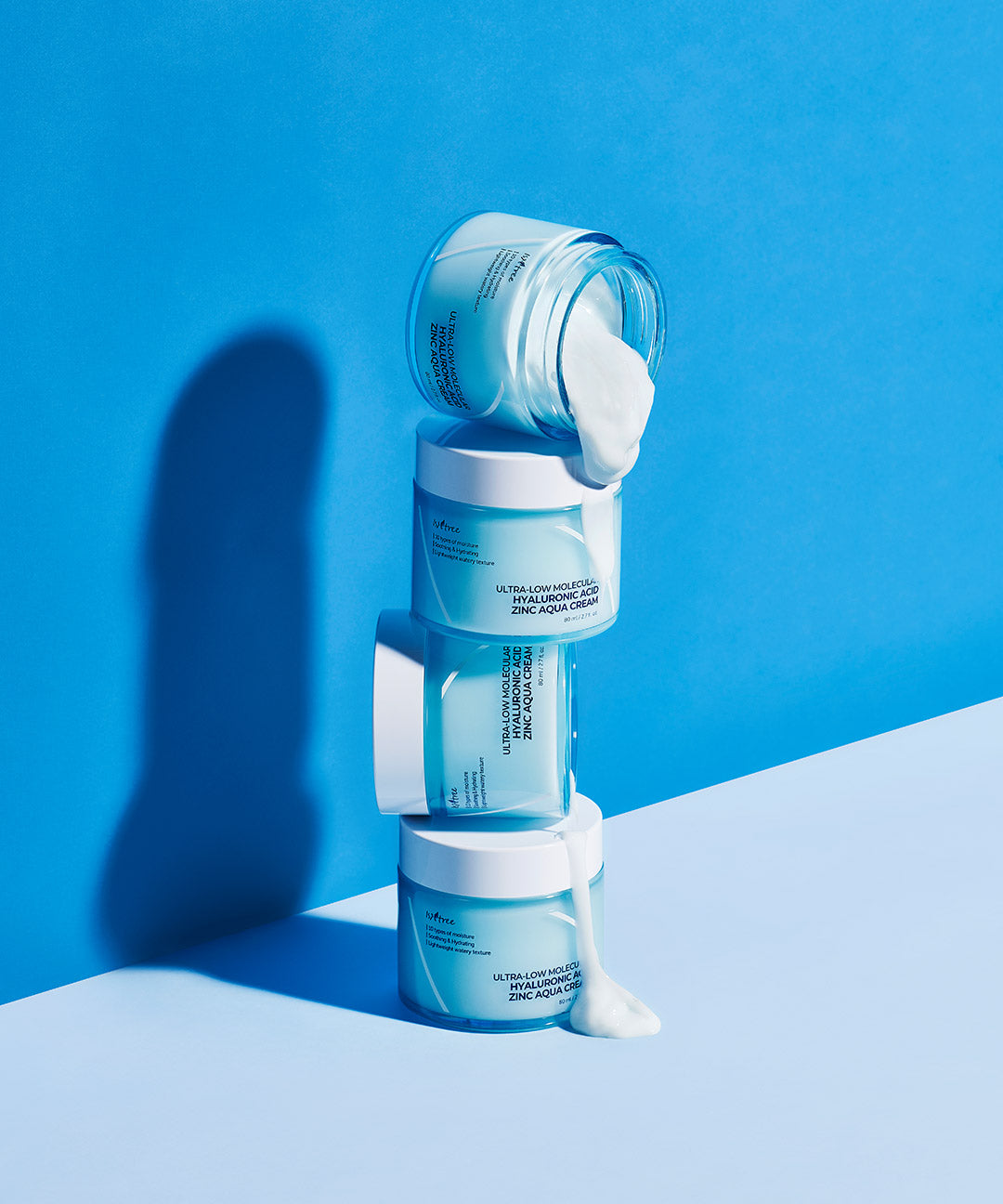 piyonna Isntree Ultra Low Molecular Hyaluronic Acid Zinc Moisture Cream 80ml Face Care Cream