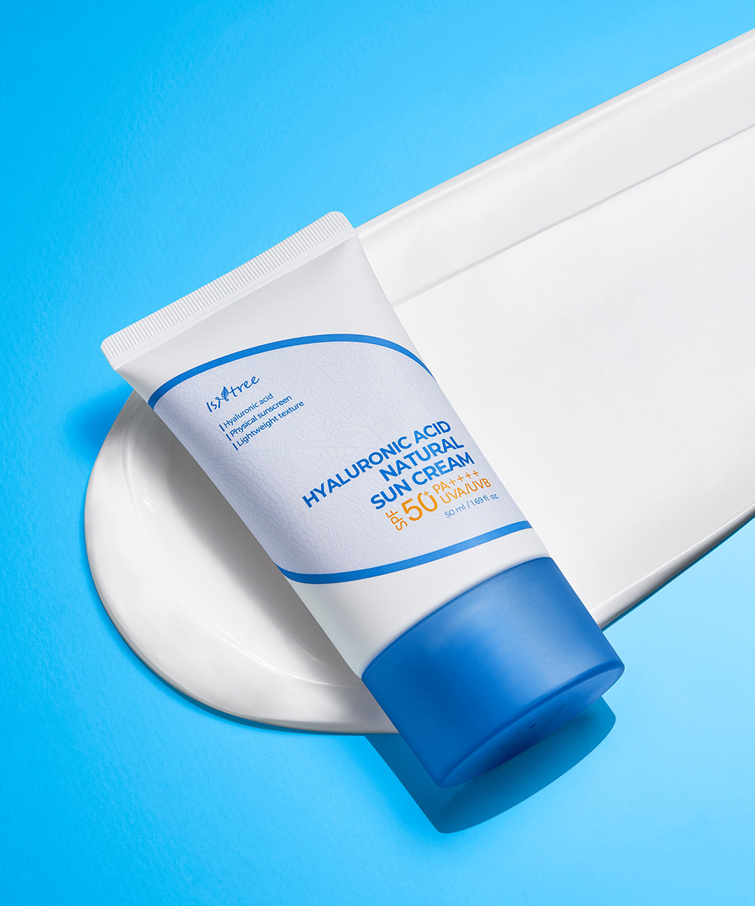 piyonna Isntree Hyaluronic Acid Natural Sun Cream 50ml SPF50+ PA++++ Solaire Crème solaire