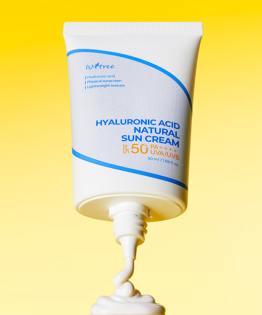 piyonna Isntree Hyaluronic Acid Natural Sun Cream 50ml SPF50+ PA++++ Solaire Crème solaire