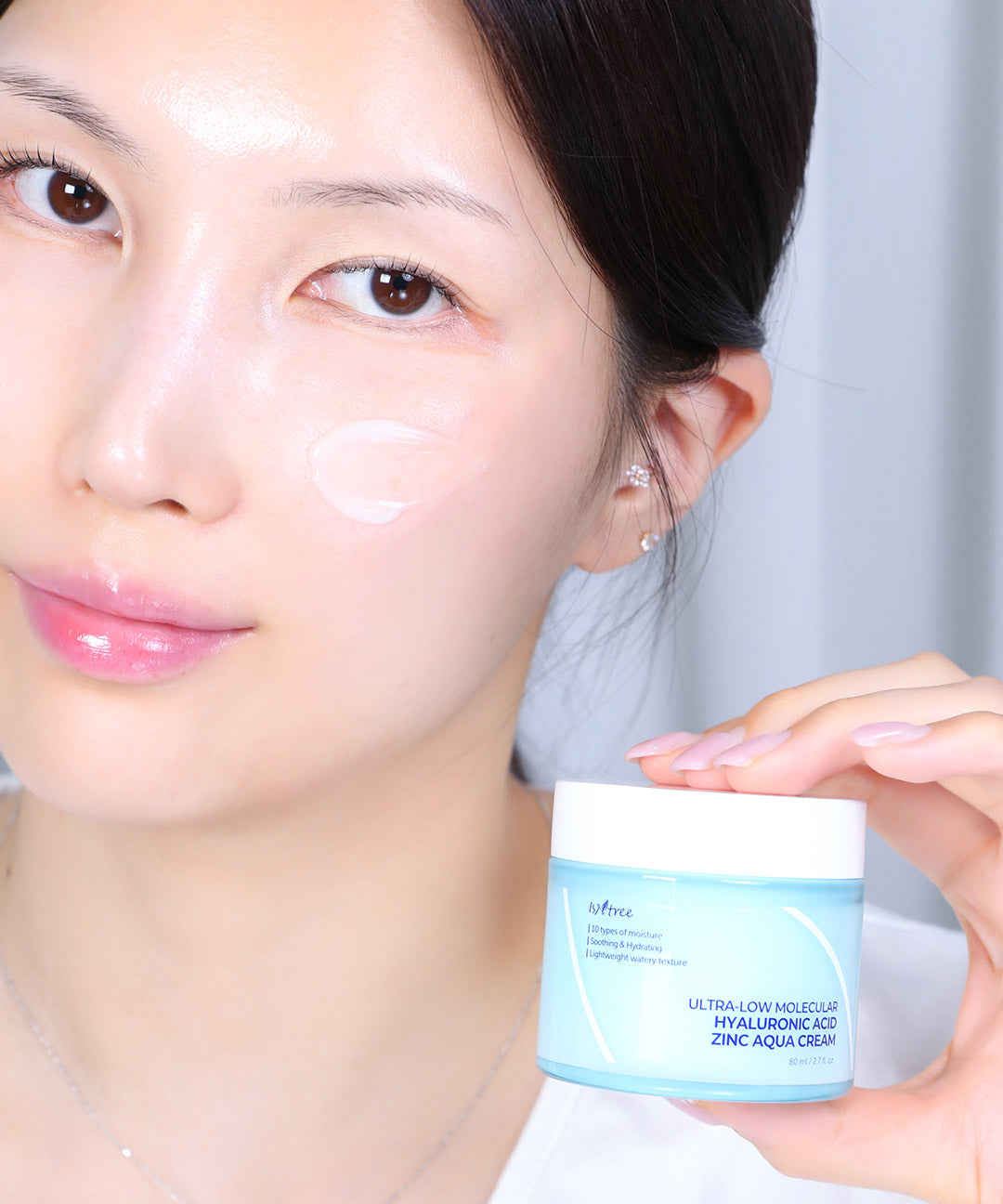 piyonna Isntree Ultra Low Molecular Hyaluronic Acid Zinc Moisture Cream 30ml Face Care Cream