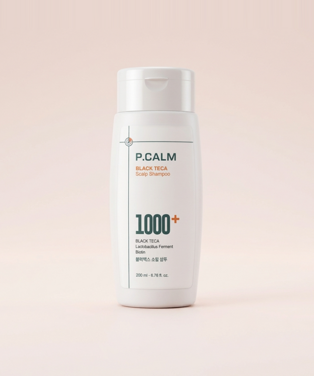 piyonna P.CALM BLACK TECA Scalp Shampoo 200ml Hair & Body Care Hair Care Shampoo