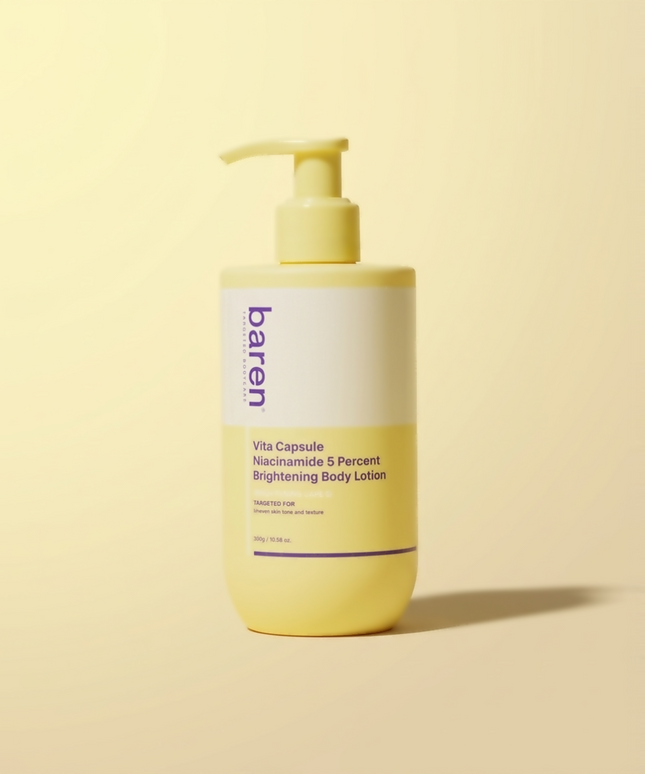 piyonna BAREN Vita Capsule Niacinamide 5% Brightening Body Lotion 300g Cheveux & Soins corps Soin du corps Lait corps