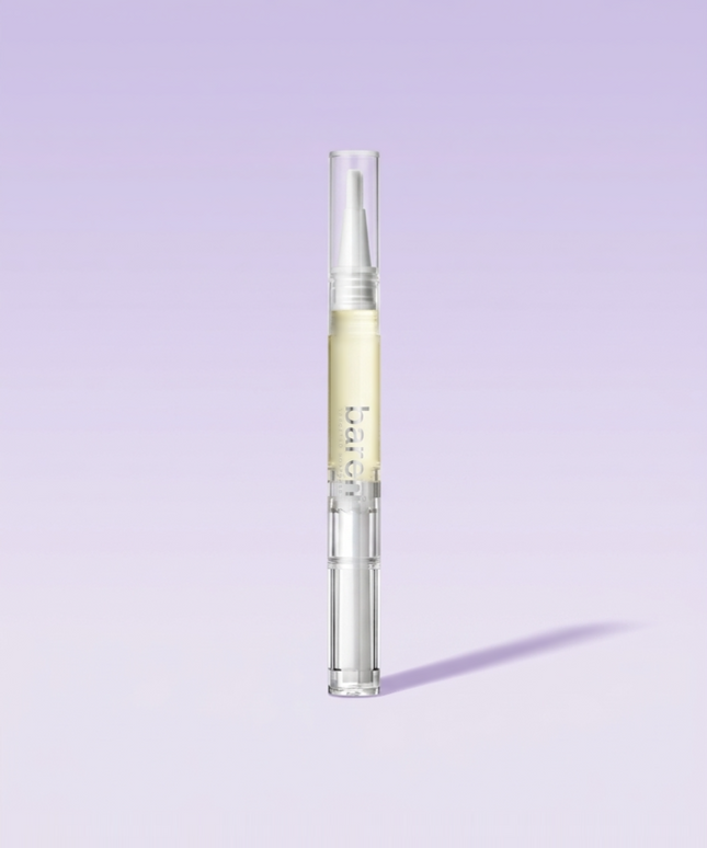 piyonna BAREN Dual Effect Nail and Cuticle Care Essence Oil Pen with Ceramic Pusher 2ml Maquillage Ongles Soin ongles