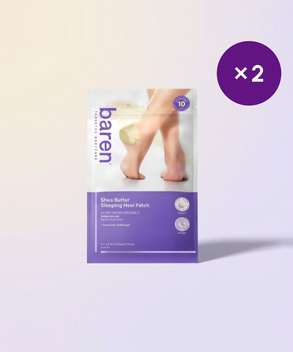 piyonna BAREN Shea Butter Sleeping Heel Patch (2P) Hair & Body Care Body Care Foot Care