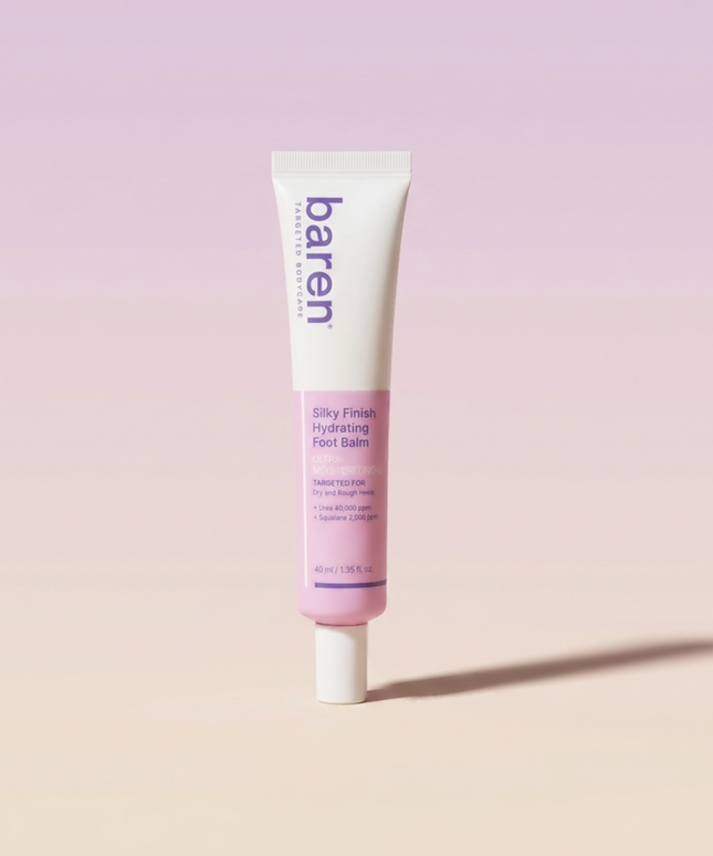 piyonna BAREN Silky Finish Hydrating Foot Balm 40ml Cheveux & Soins corps Soin du corps Soin des pieds