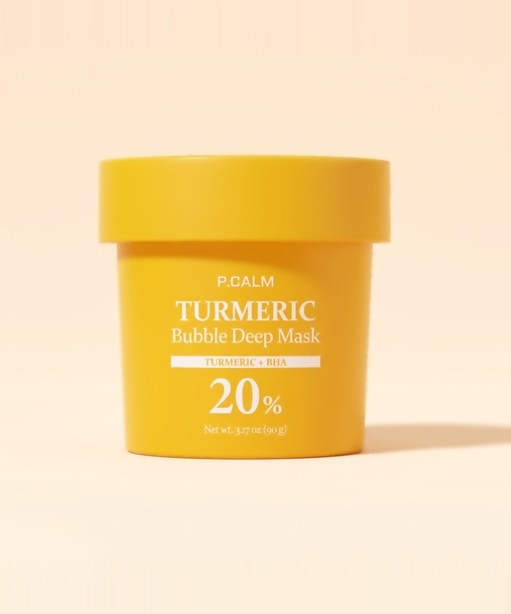 piyonna P.CALM TURMERIC Bubble Deep Mask Face Mask Wash Off Mask