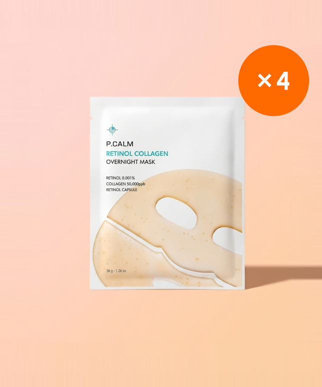 piyonna P.CALM Retinol Collagen Overnight Mask (1 BOX) Masque Masque visage