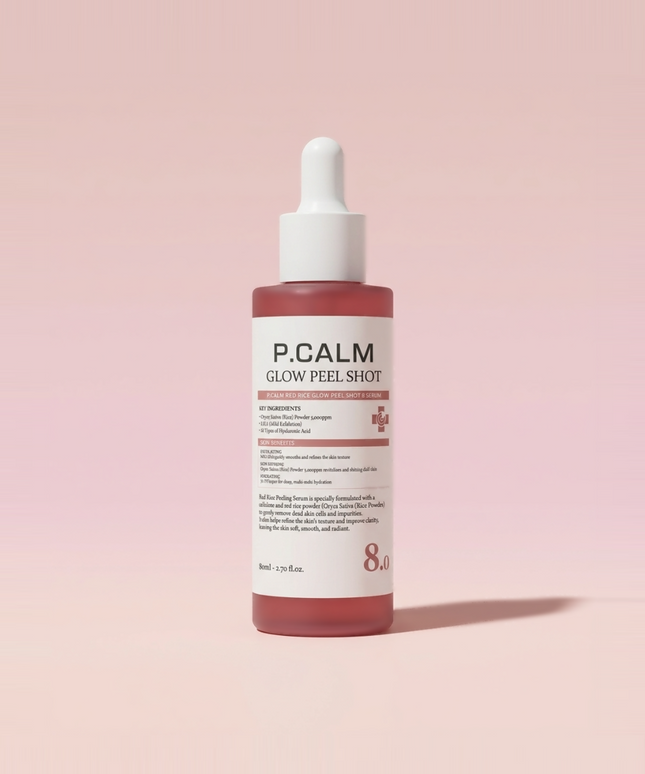 piyonna P.CALM Red Rice Glow Peel Shot 8 Serum Soins visage Sérum