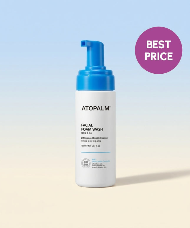 piyonna Atopalm Facial Foam Wash 150ml Cheveux & Soins corps Soin du corps Gel douche